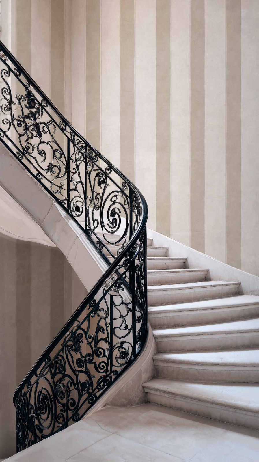 Florentine Stripe, Stone, Coordonne, 5mp / rola 2