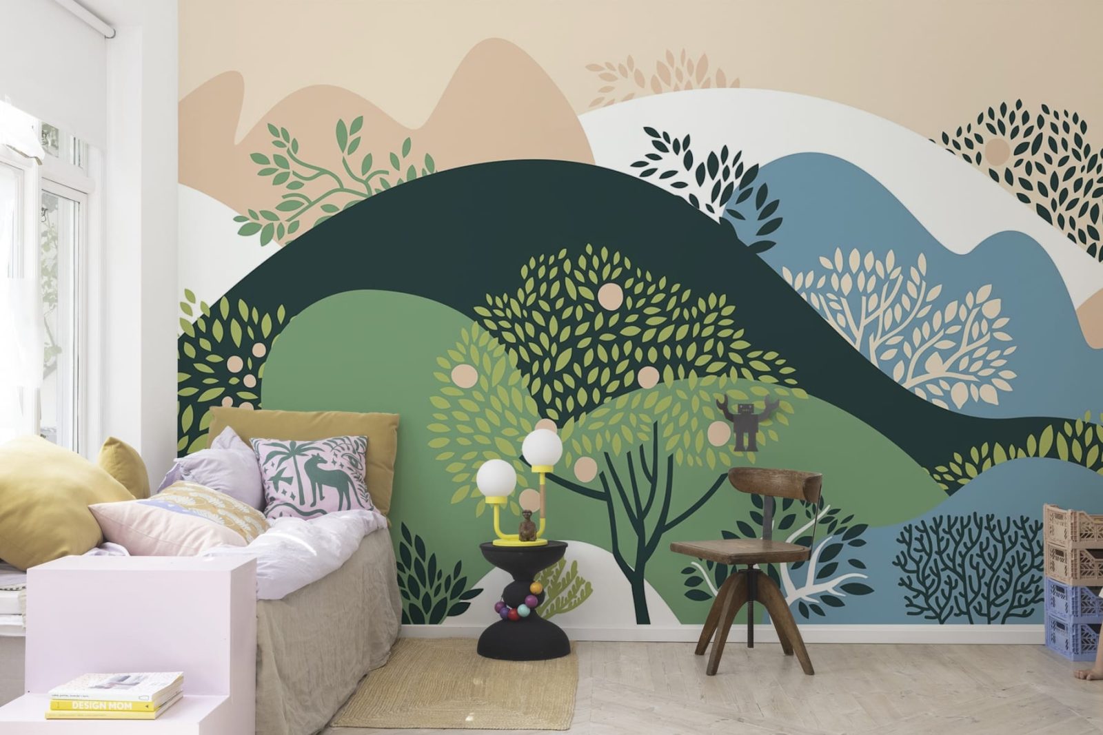 Apple Garden, Multi, Rebel Walls 3