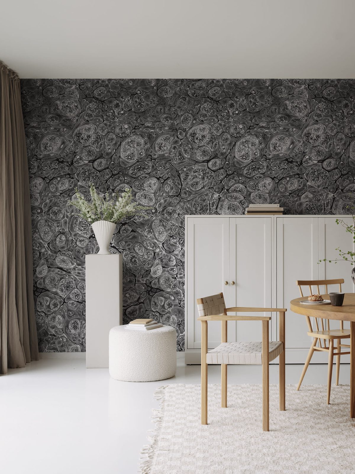 Marbling, Graphite, Rebel Walls 2
