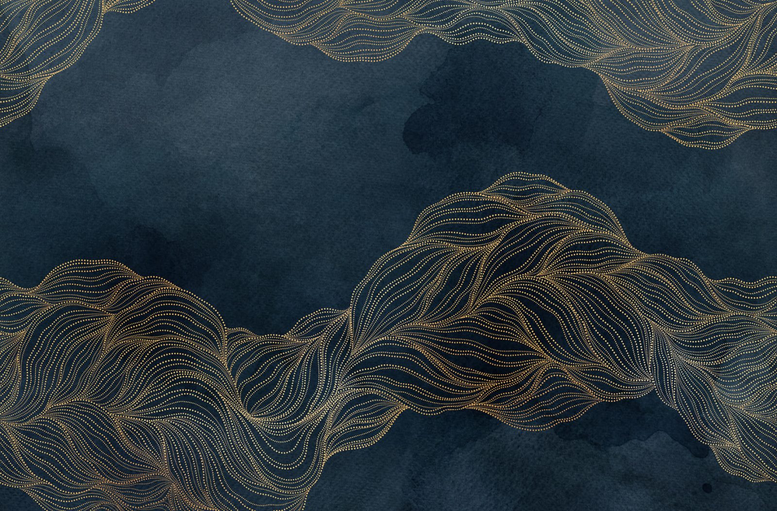 Opulence Dots, Midnight Blue, Rebel Walls