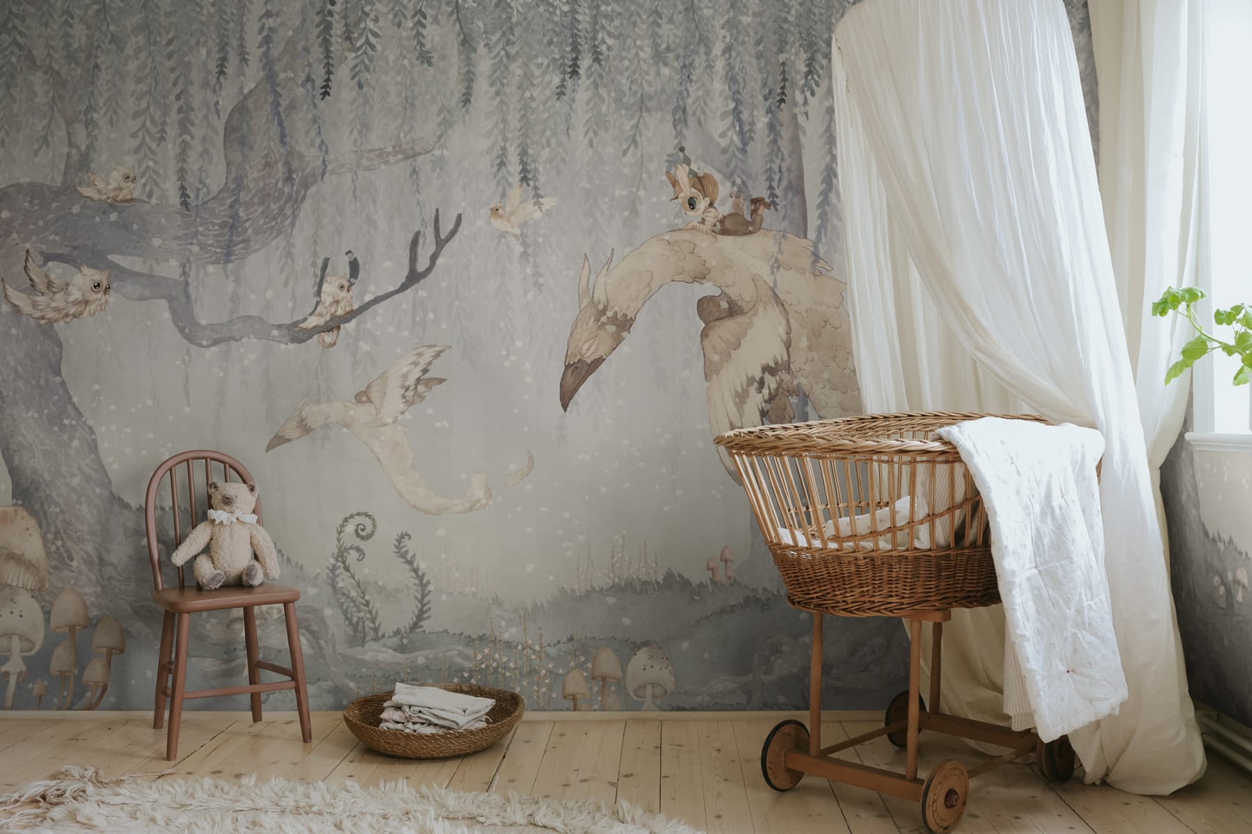 Dream Forest Boy, Blue Gray, Rebel Walls 2