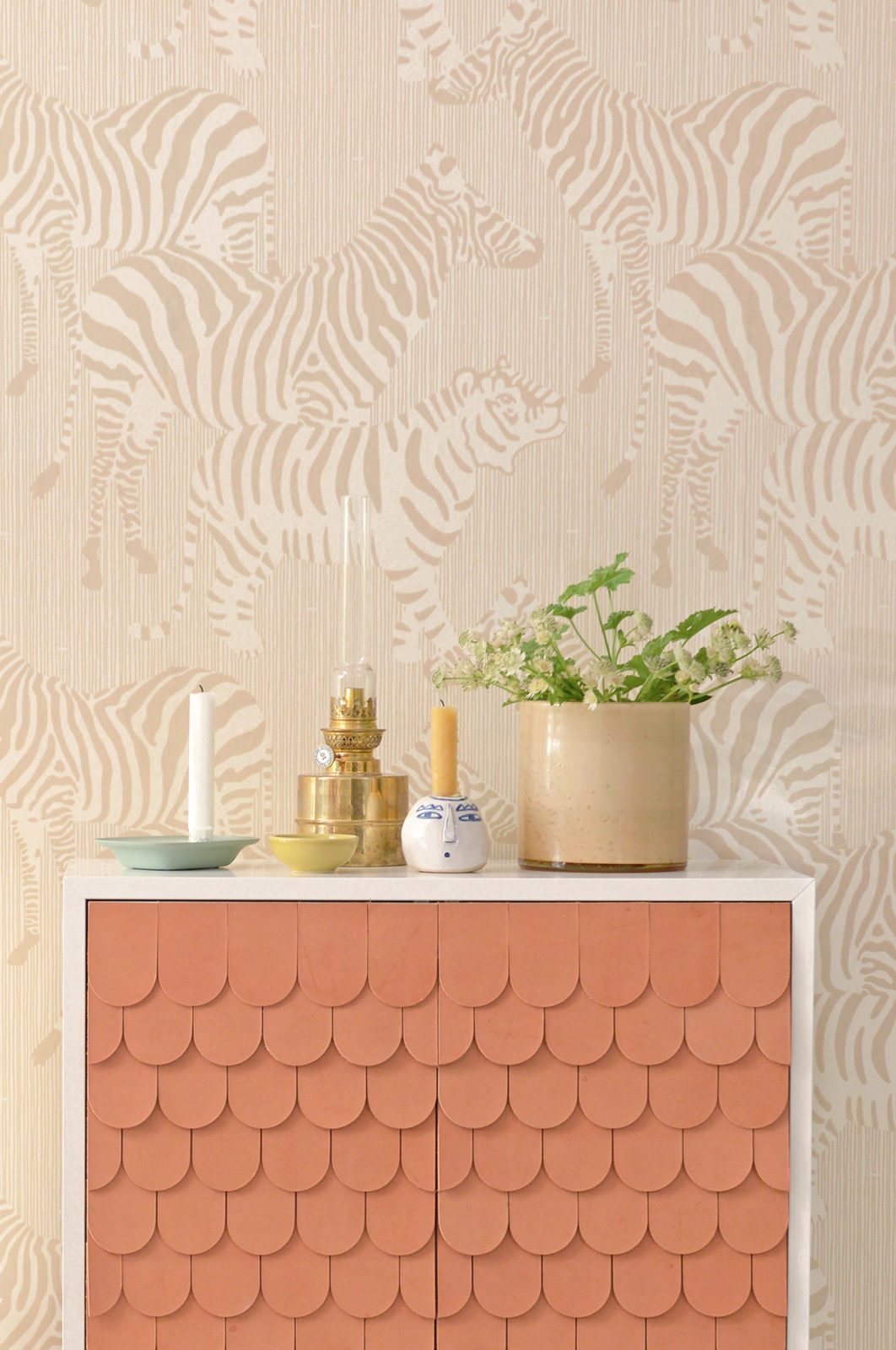 Safari Stripes, Dusty Beige, Majvillan 2