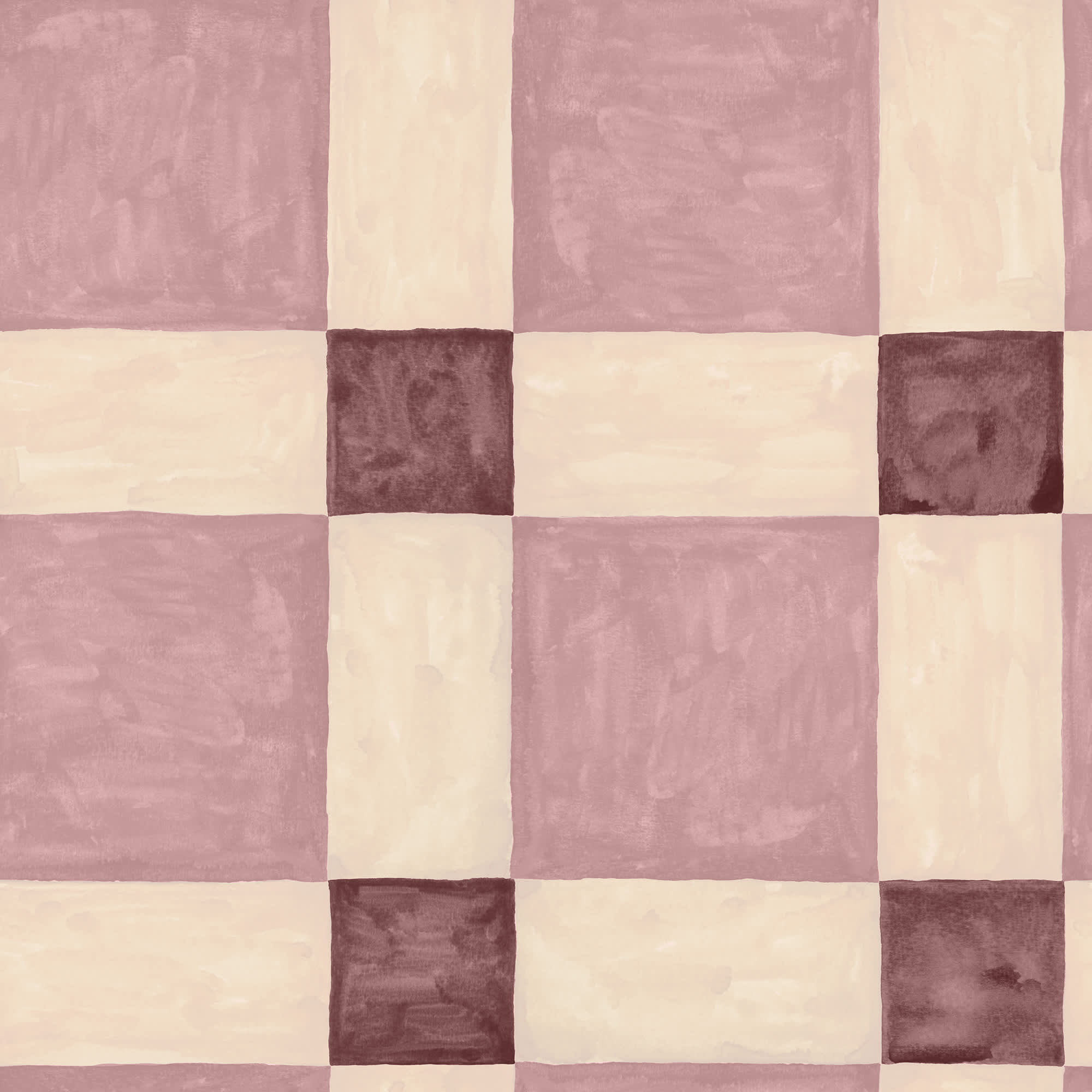 Artisan Square, Pink, Rebel Walls