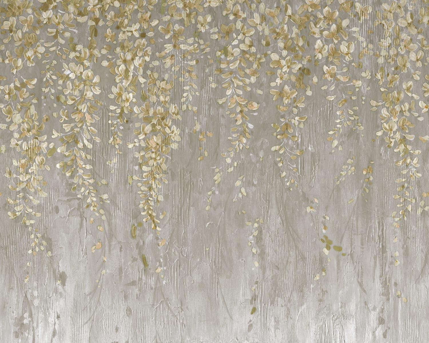Draped Blossoms, Gold, Rebel Walls