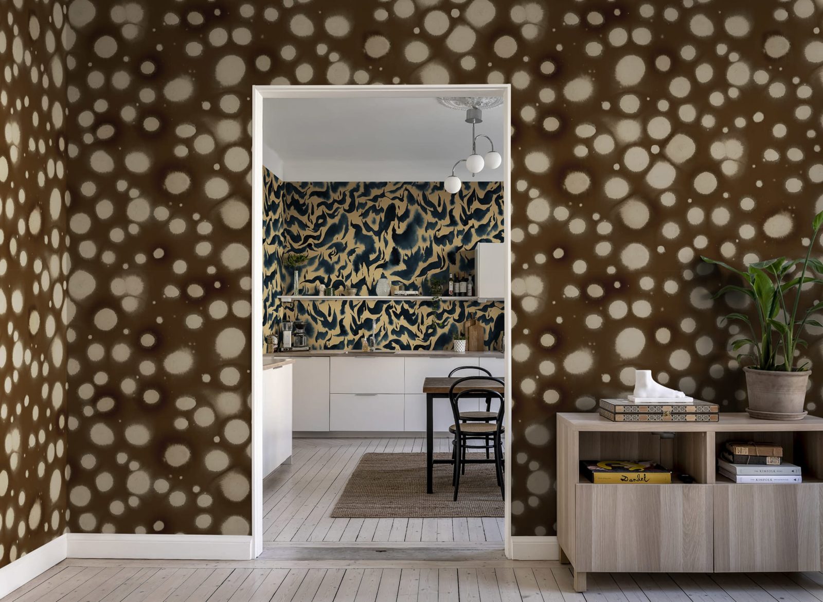 Spotted Puffer, Brown, Rebel Walls 2
