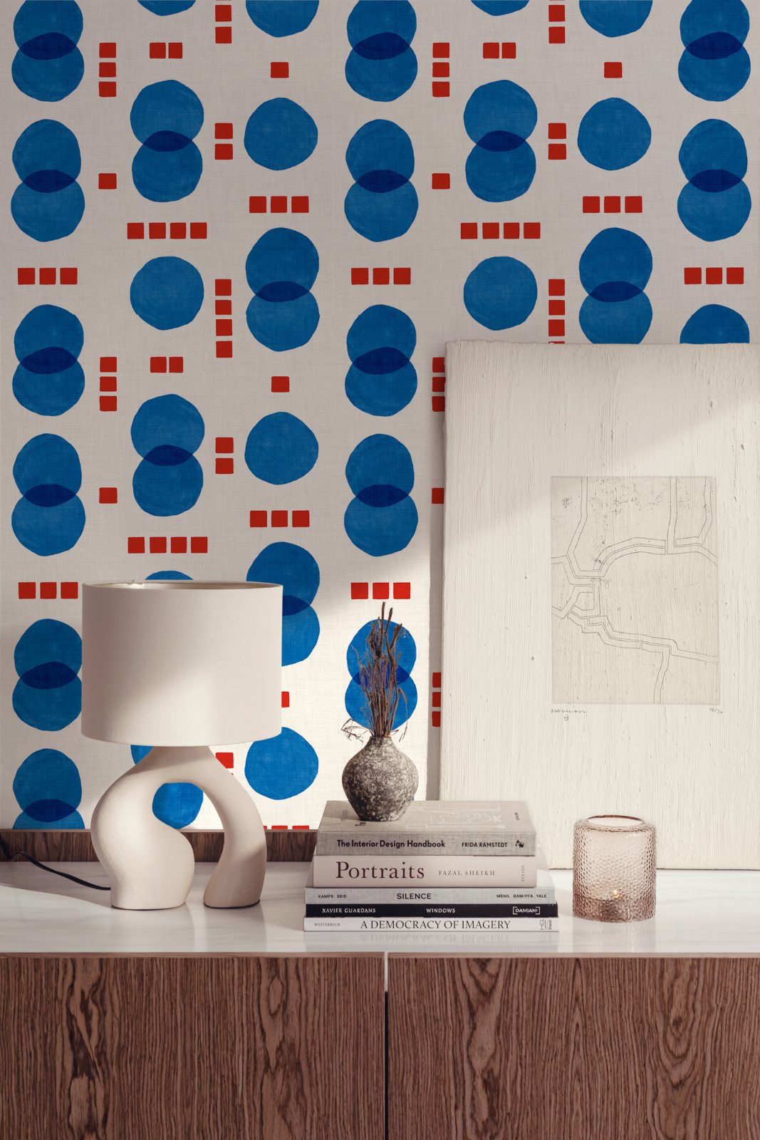Rebel Dots, Blue, TresTintas 5mp / rola 2
