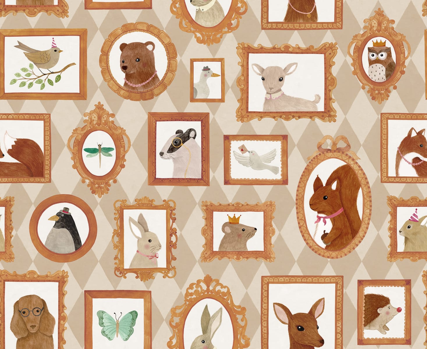Pet Frames, Harlequin, Rebel Walls