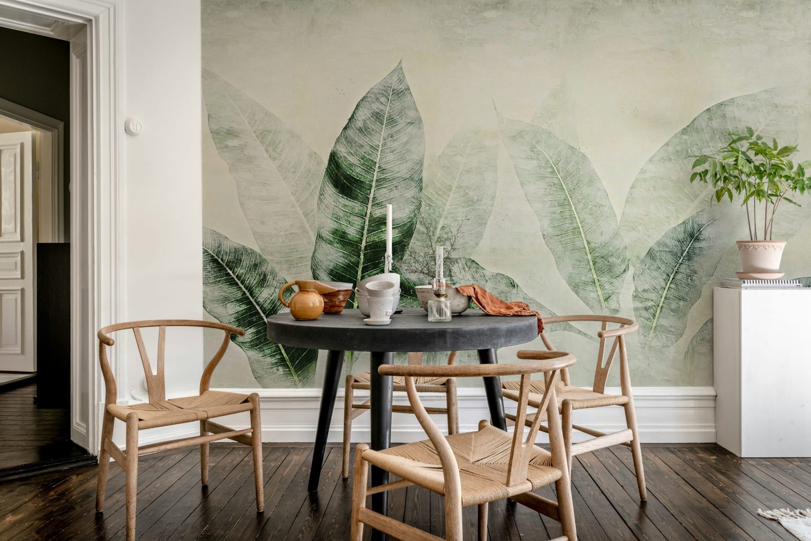 Misty Leafs, Green, Rebel Walls 3