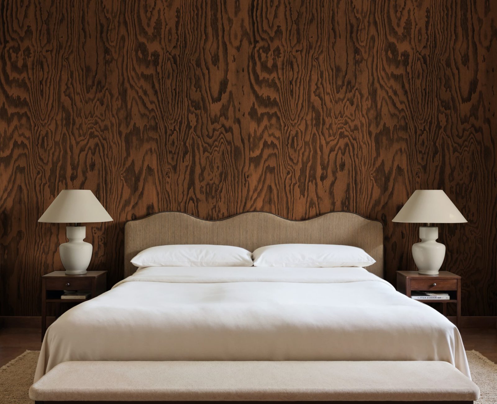 Wood Shades, Dark Brown, Rebel Walls 3
