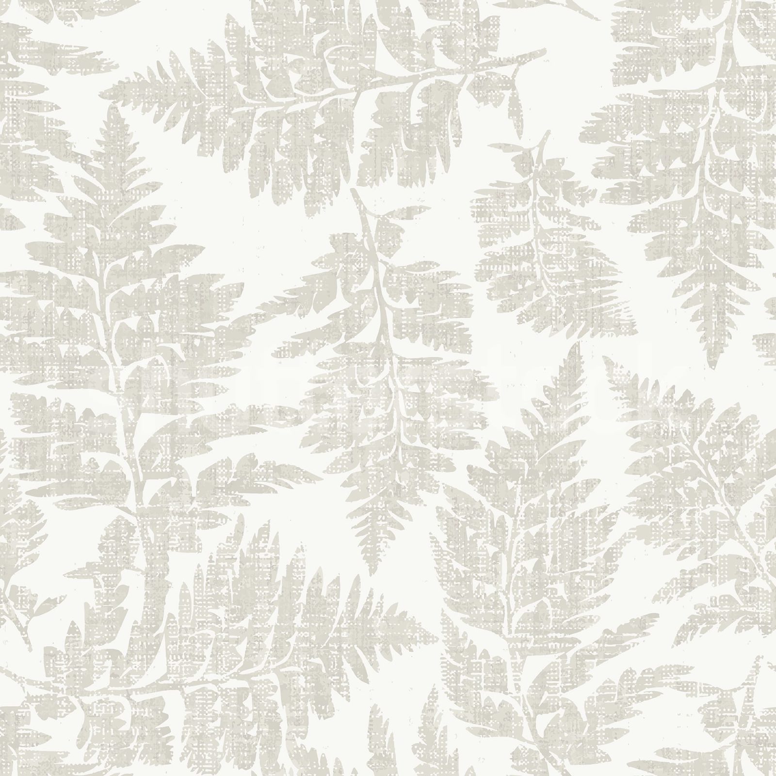 Fern Print, Gray, Rebel Walls