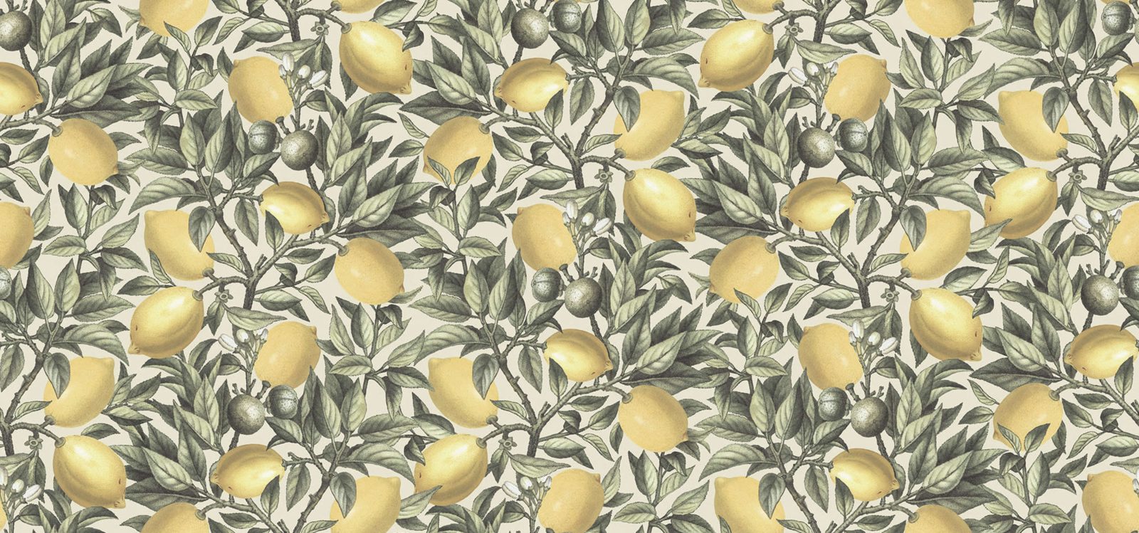 Lemon Tree, Light Green, Rebel Walls