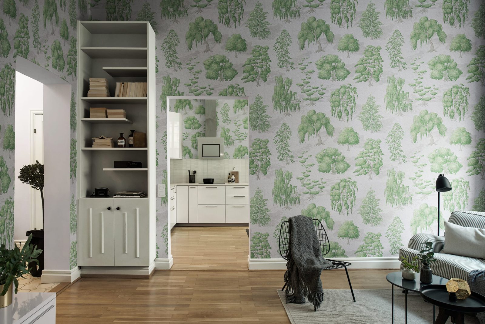 Yggdrasil Forest, Light Green, Rebel Walls 2