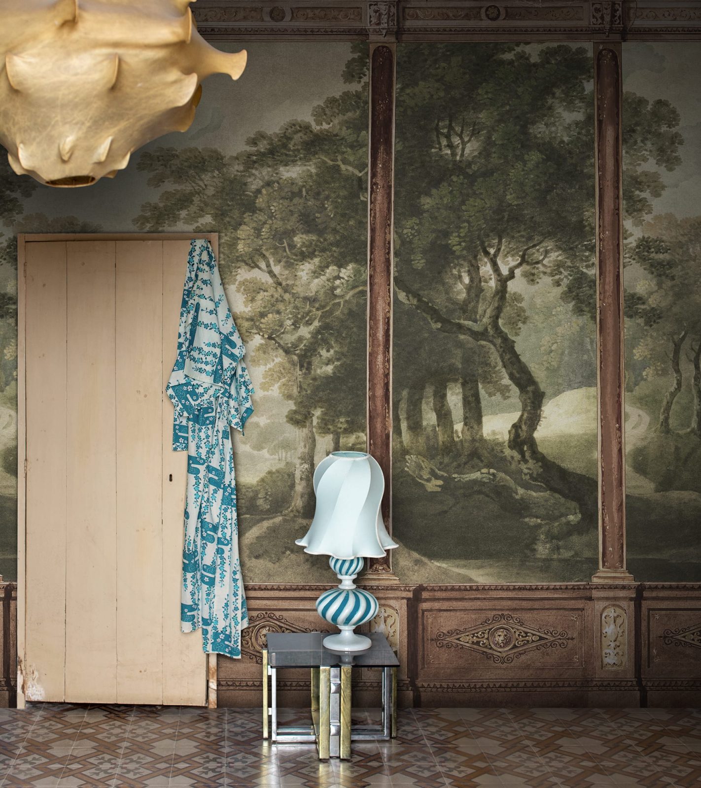 Woodland Panels, Green, Rebel Walls 3