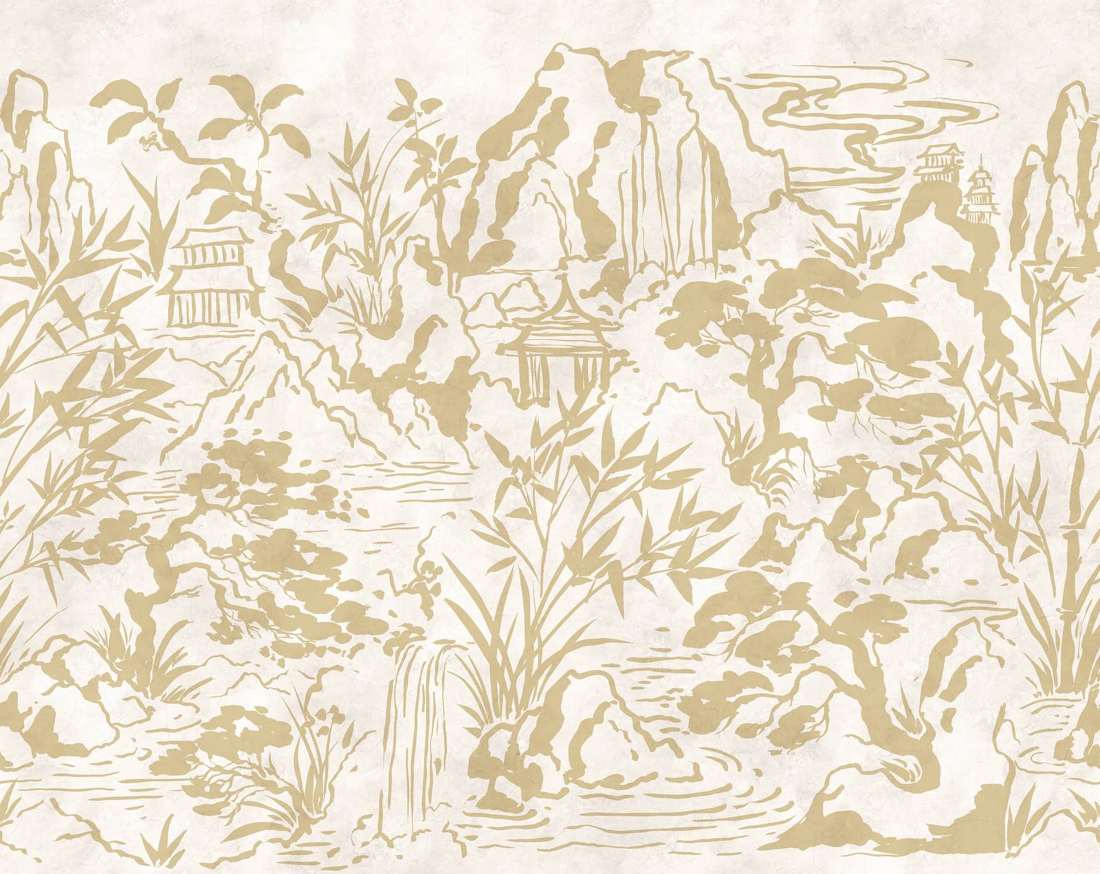 Ink Horizon, Beige, Rebel Walls