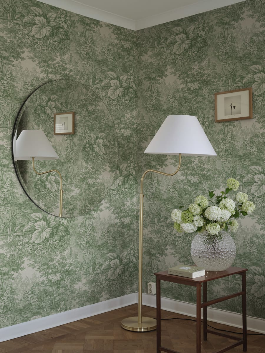 Forest Toile, Green, Sandberg 3