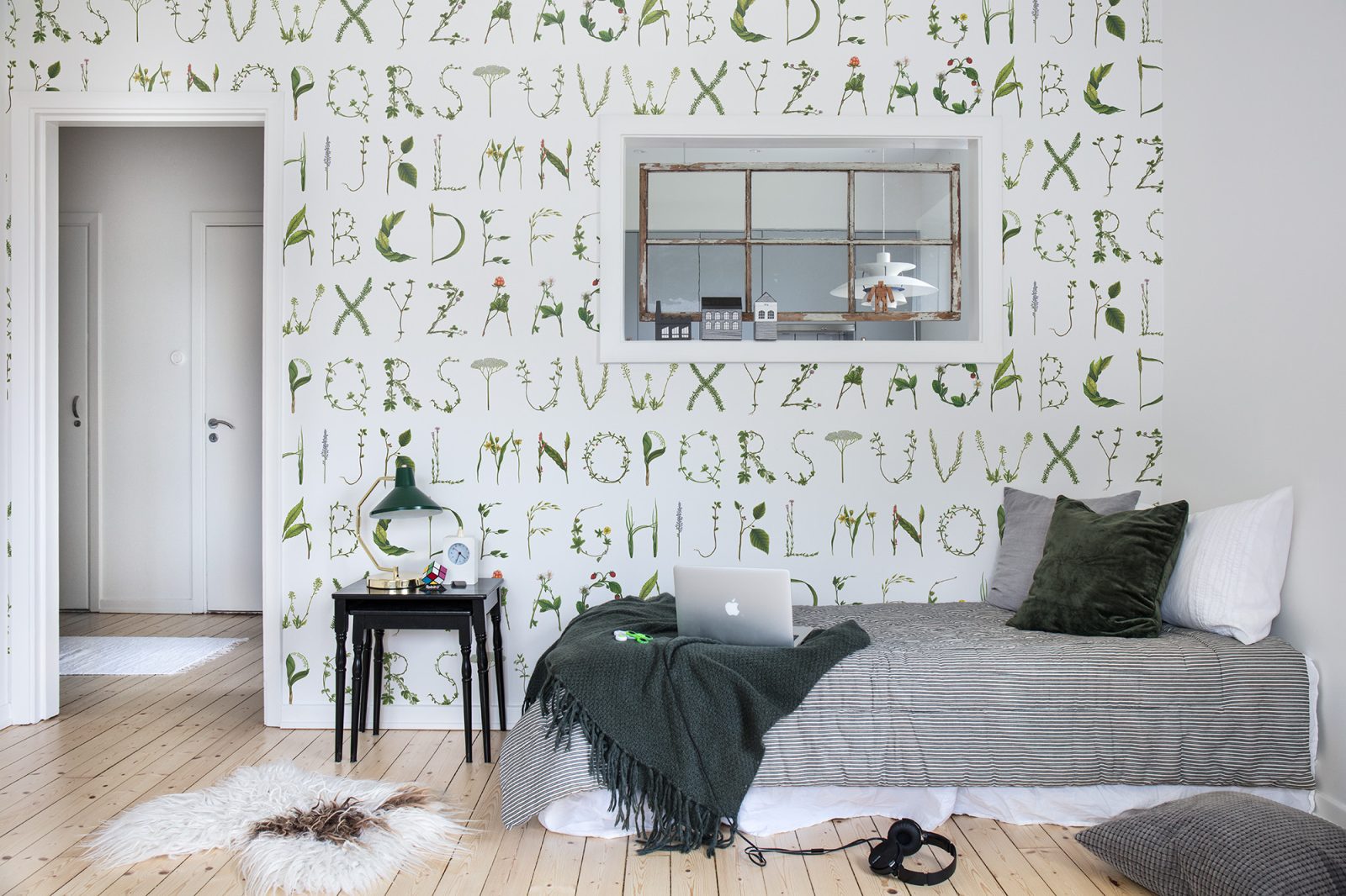 Floral Alphabet, Rebel Walls 2