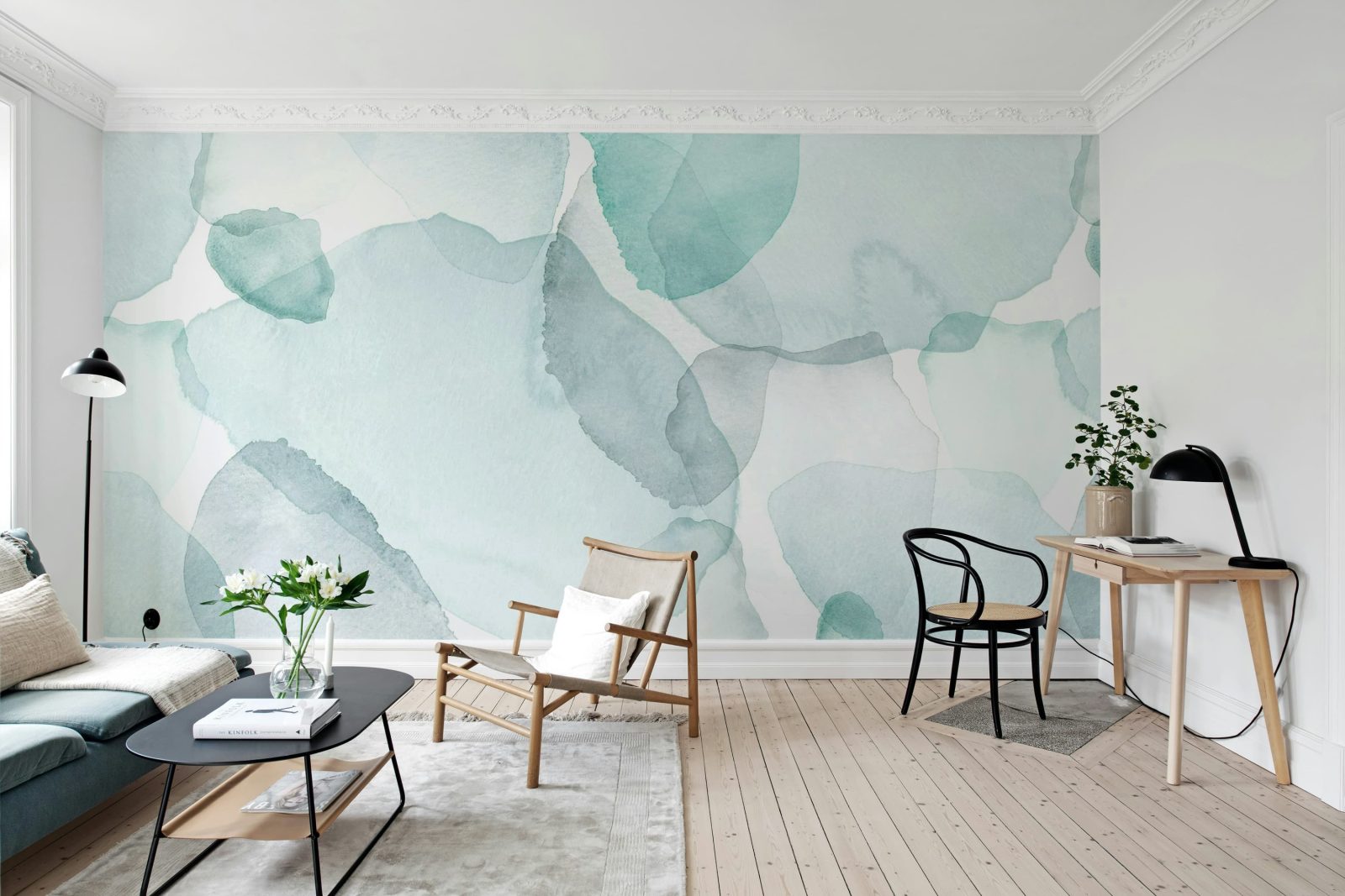 Shadow Petals, Blue, Rebel Walls 2