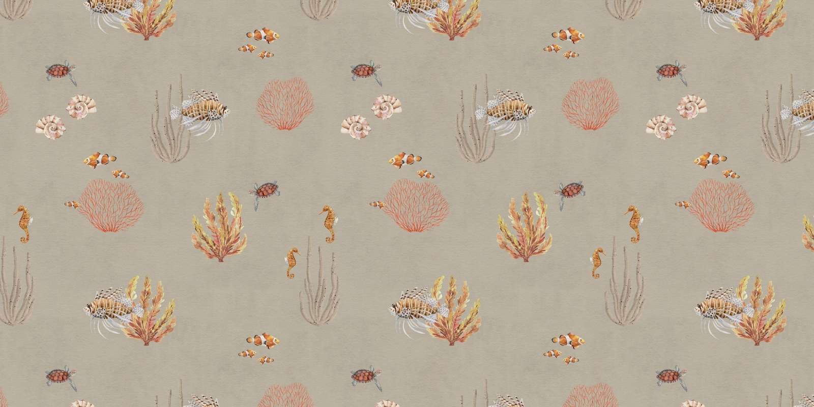 Coral Garden - Brown, Kikki Belle
