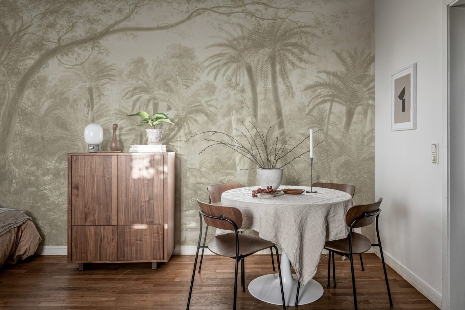 Palm Landscape, Beige, Rebel Walls 3
