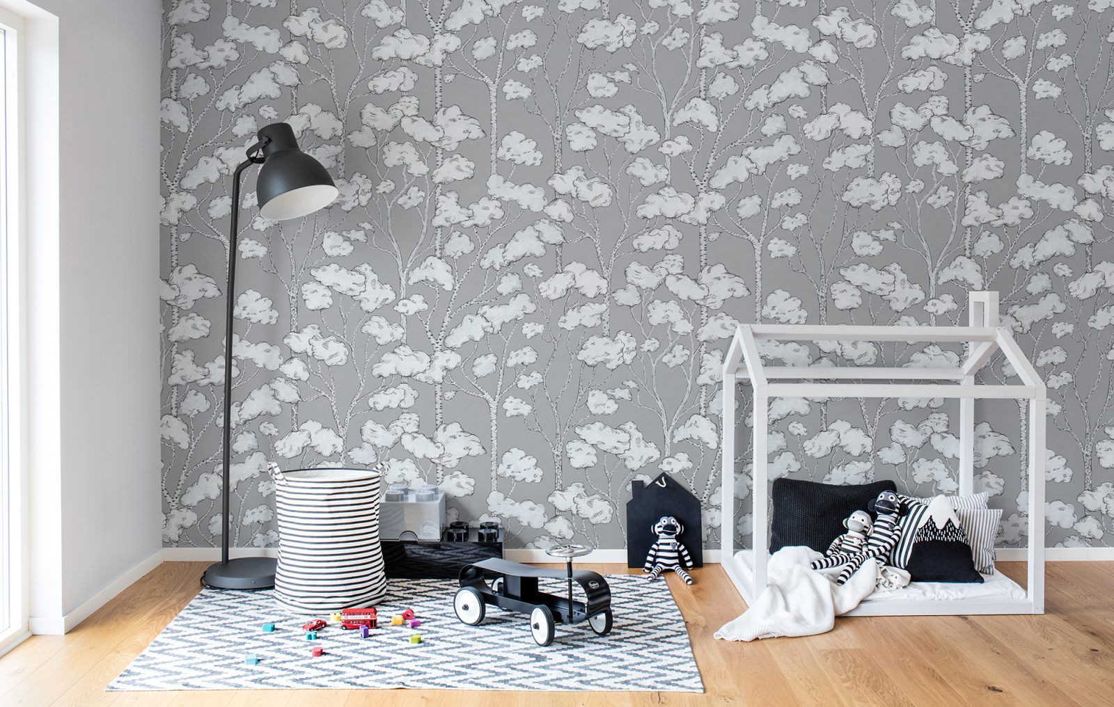 Animal Tree, Grey, Rebel Walls 2