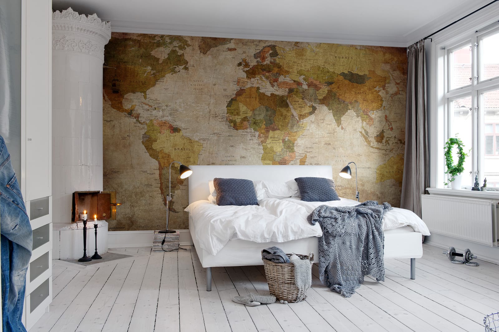World Map, Rebel Walls 3