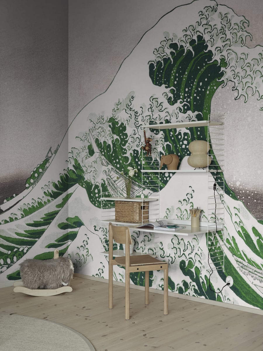 Under the Wave off Kanagawa, Green, Rebel Walls 3