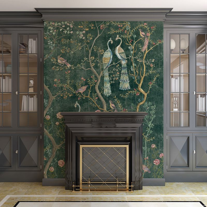 Peacock Chinoiserie in Emerald, VLAdiLA 3