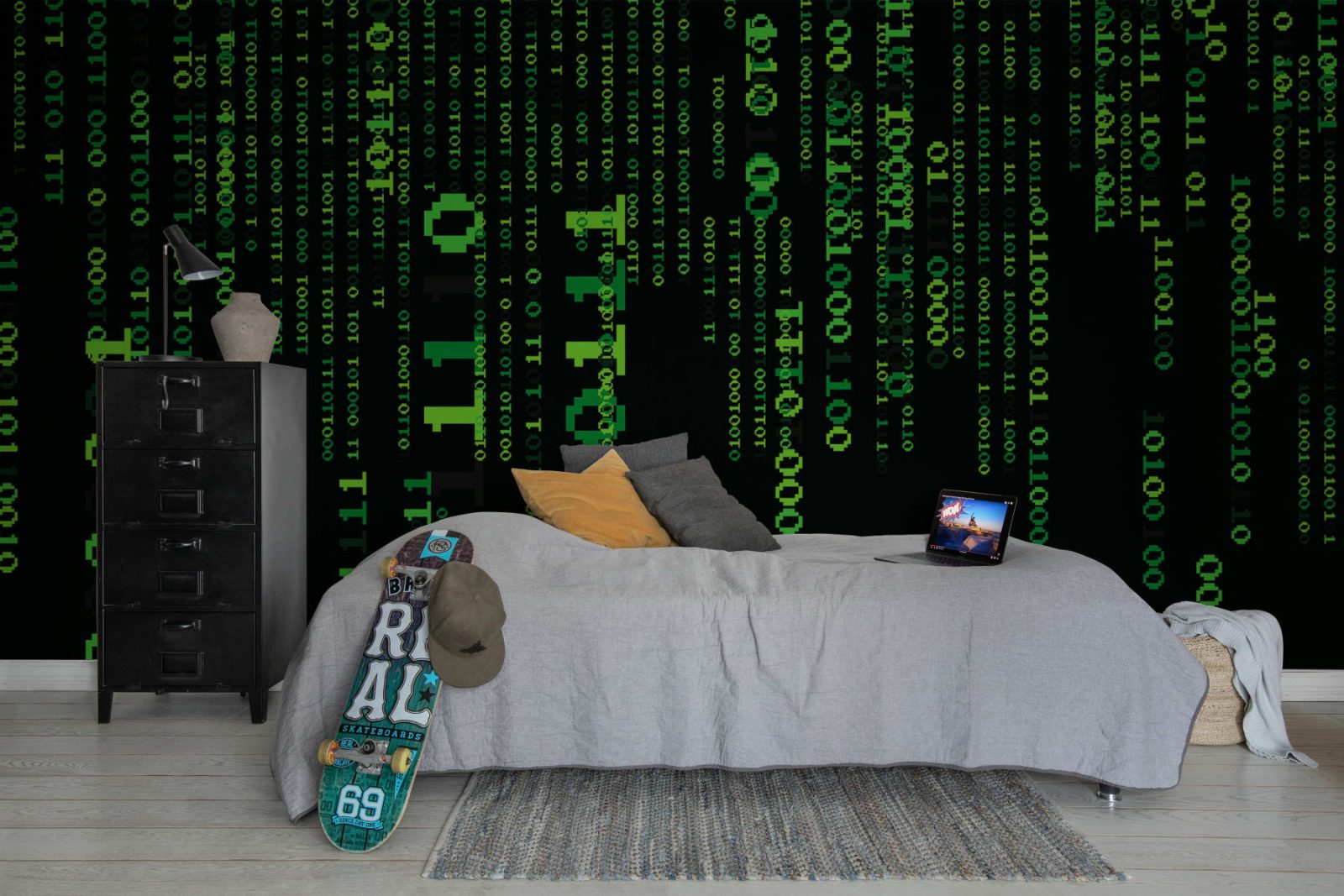 Code Drop, Green, Rebel Walls 2