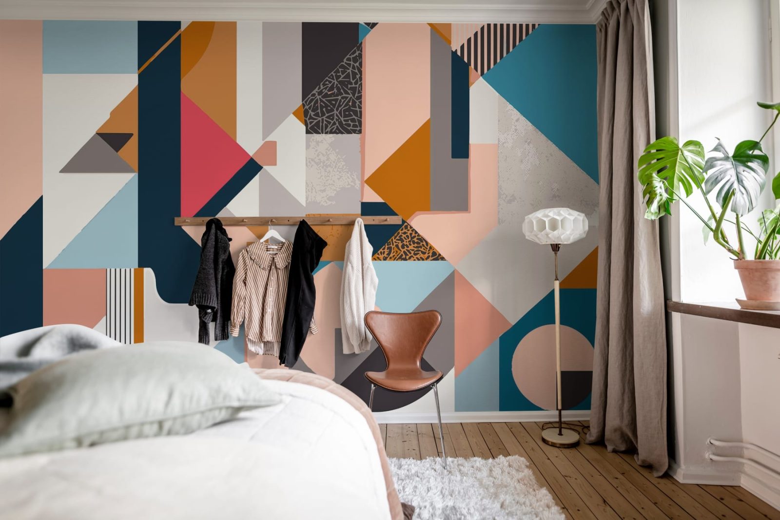 Retro Shapes, Multi, Rebel Walls 3