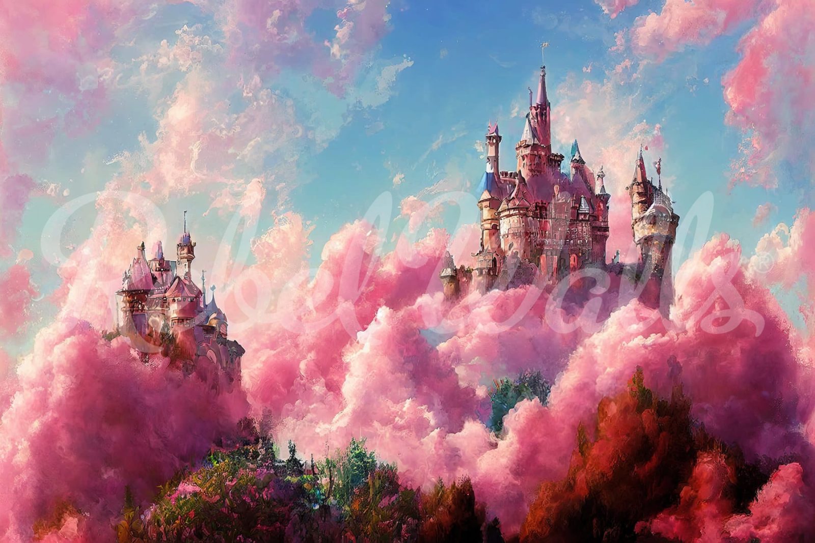 Pink Castle, Rebel Walls