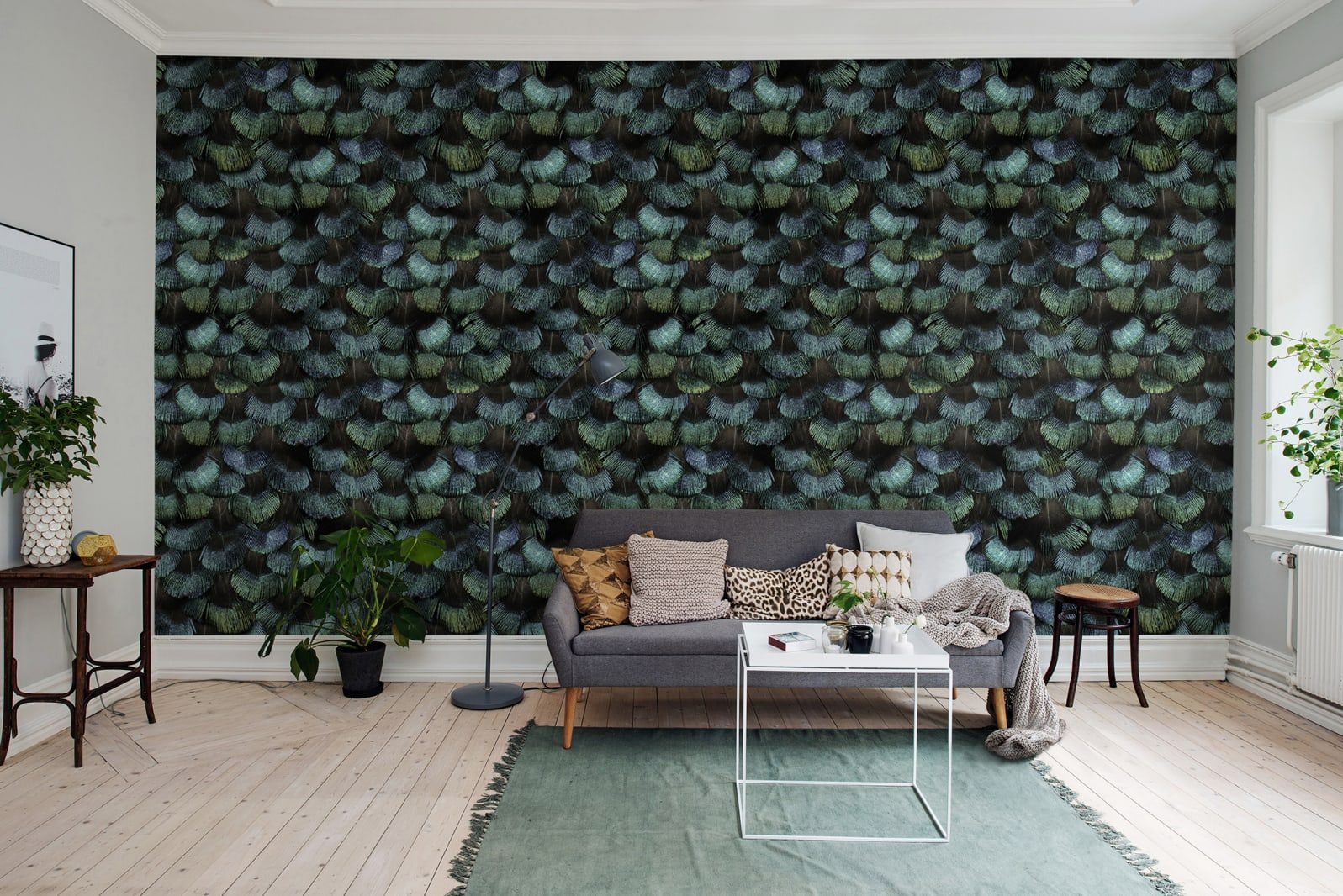 Peacock Plumage, Rebel Walls 5