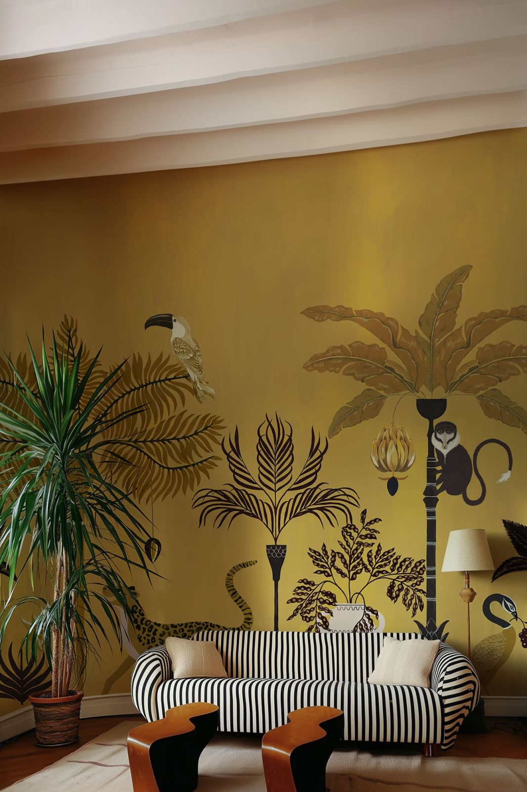 Savanna Chic, Yellow, Rebel Walls 3
