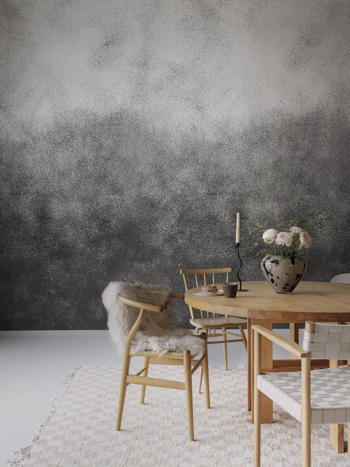 Ash Gradient, Graphite, Rebel Walls 2