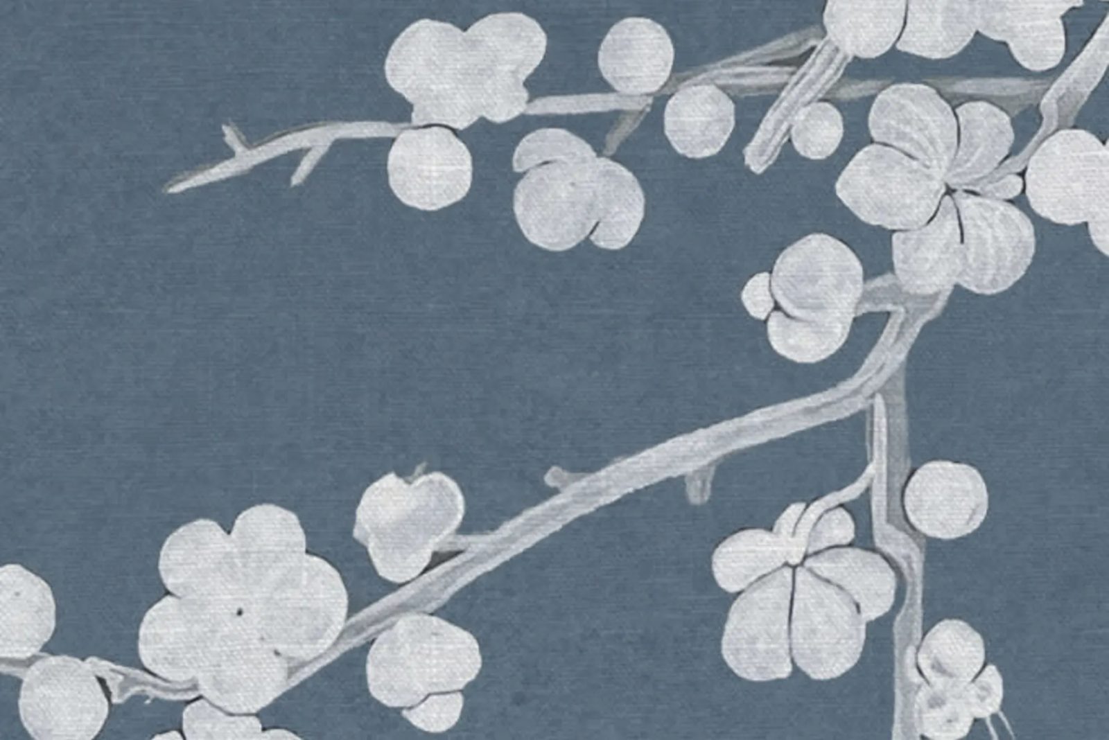 Chinoiserie Lace, Navy Blue, Rebel Walls 4
