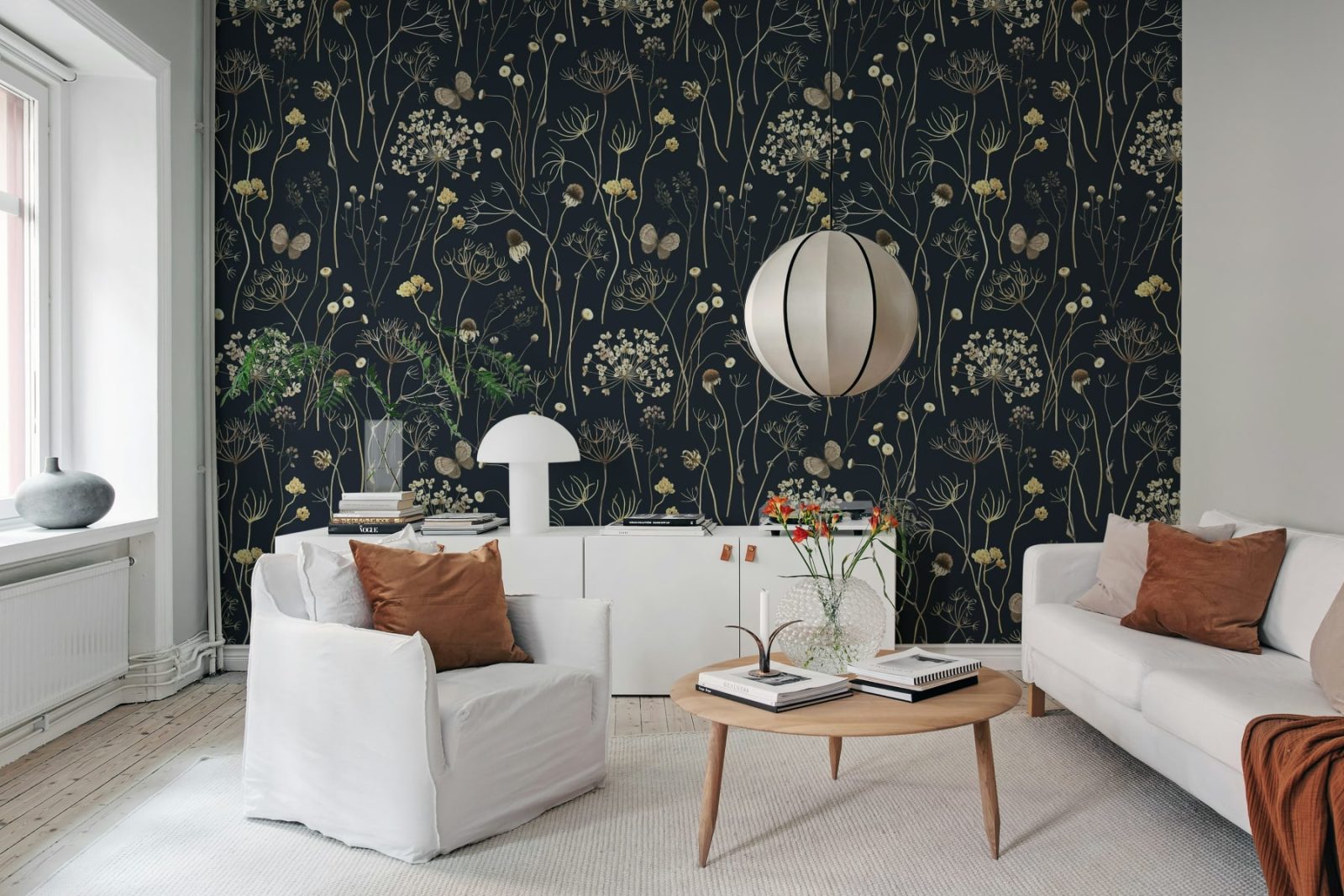 Flower Garden, Midnight, Rebel Walls 2