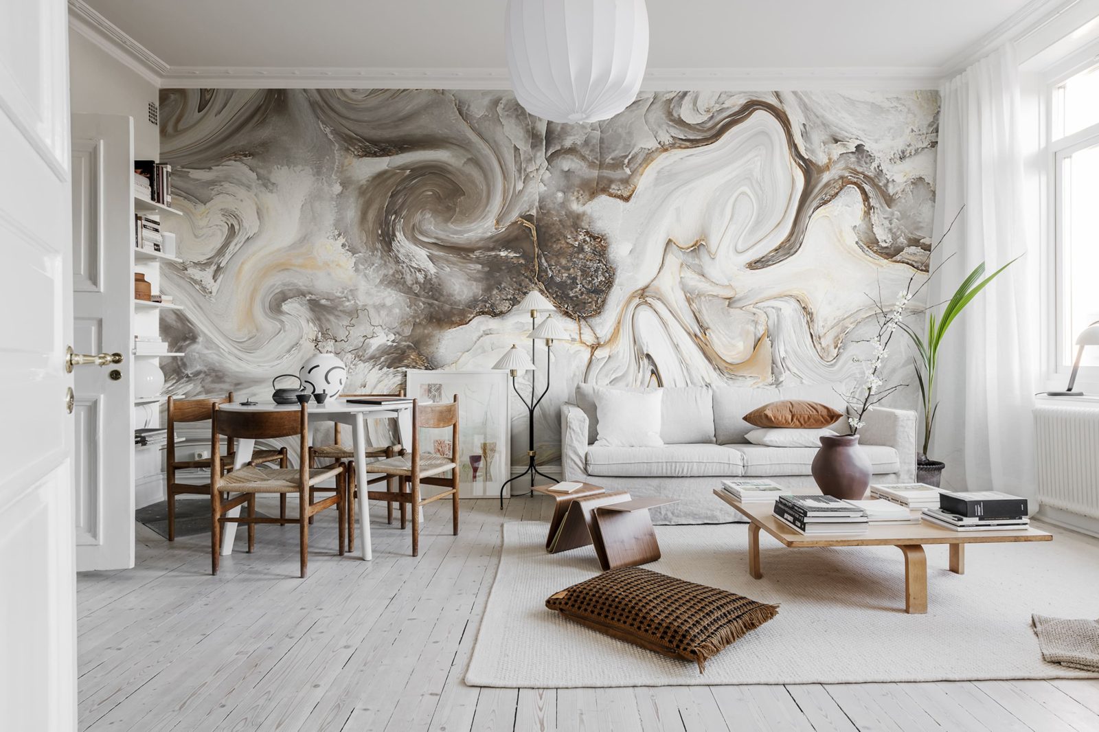 Marble Swirl Nougat, Rebel Walls 2