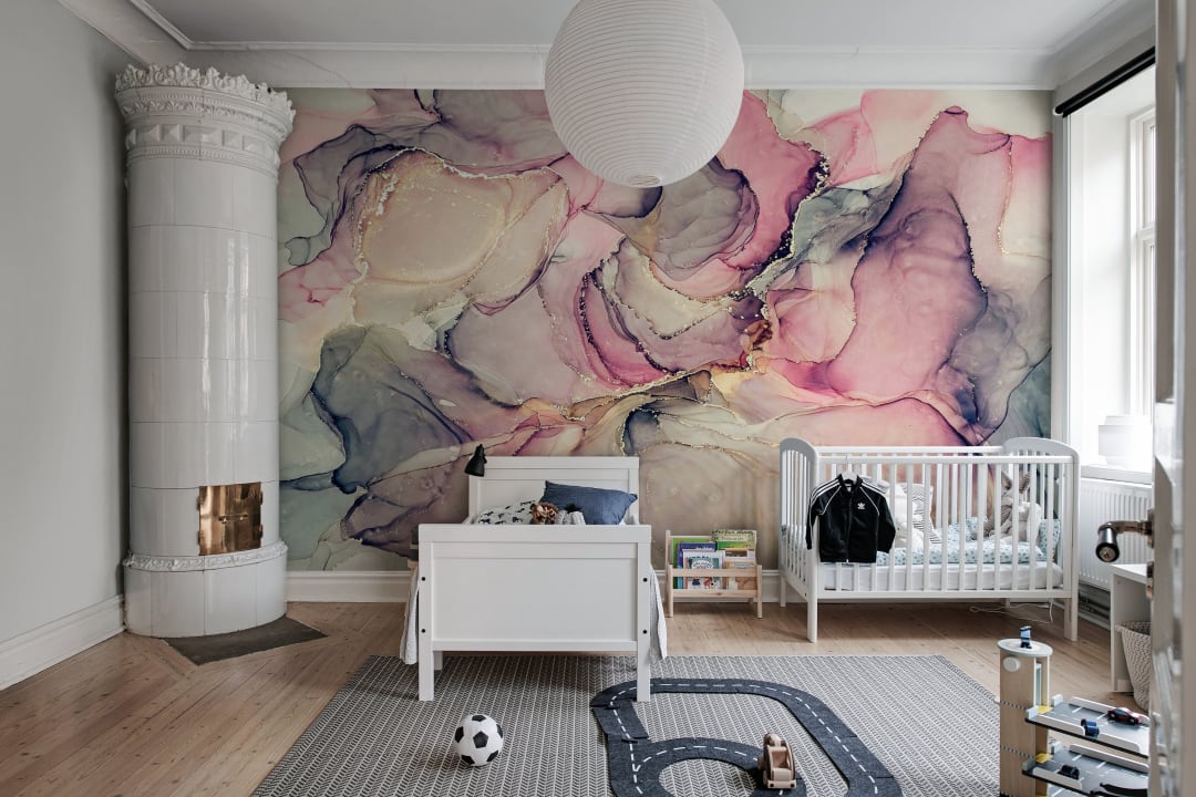 Pink Watercolors, Rebel Walls 2