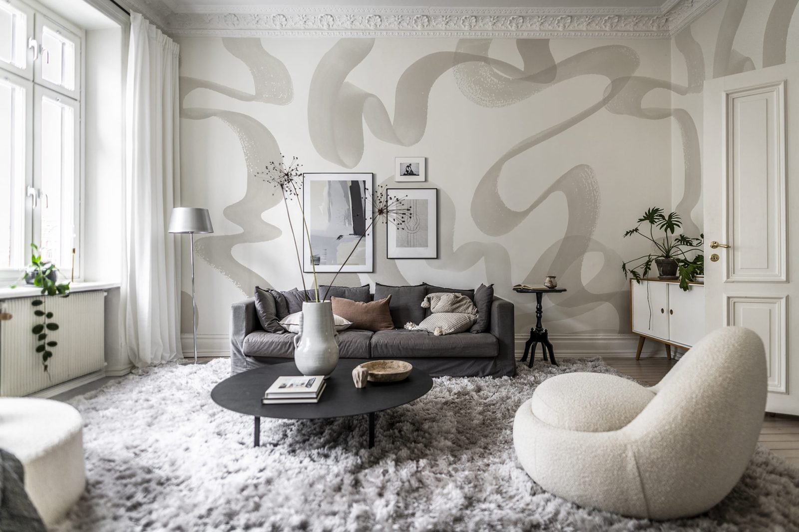Waves, Beige, Rebel Walls 2