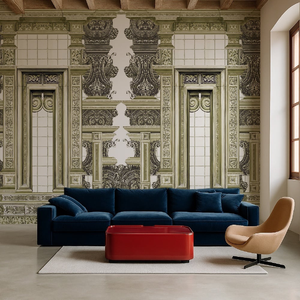 Ornamental Cathedral, Cream, VLAdiLA 2