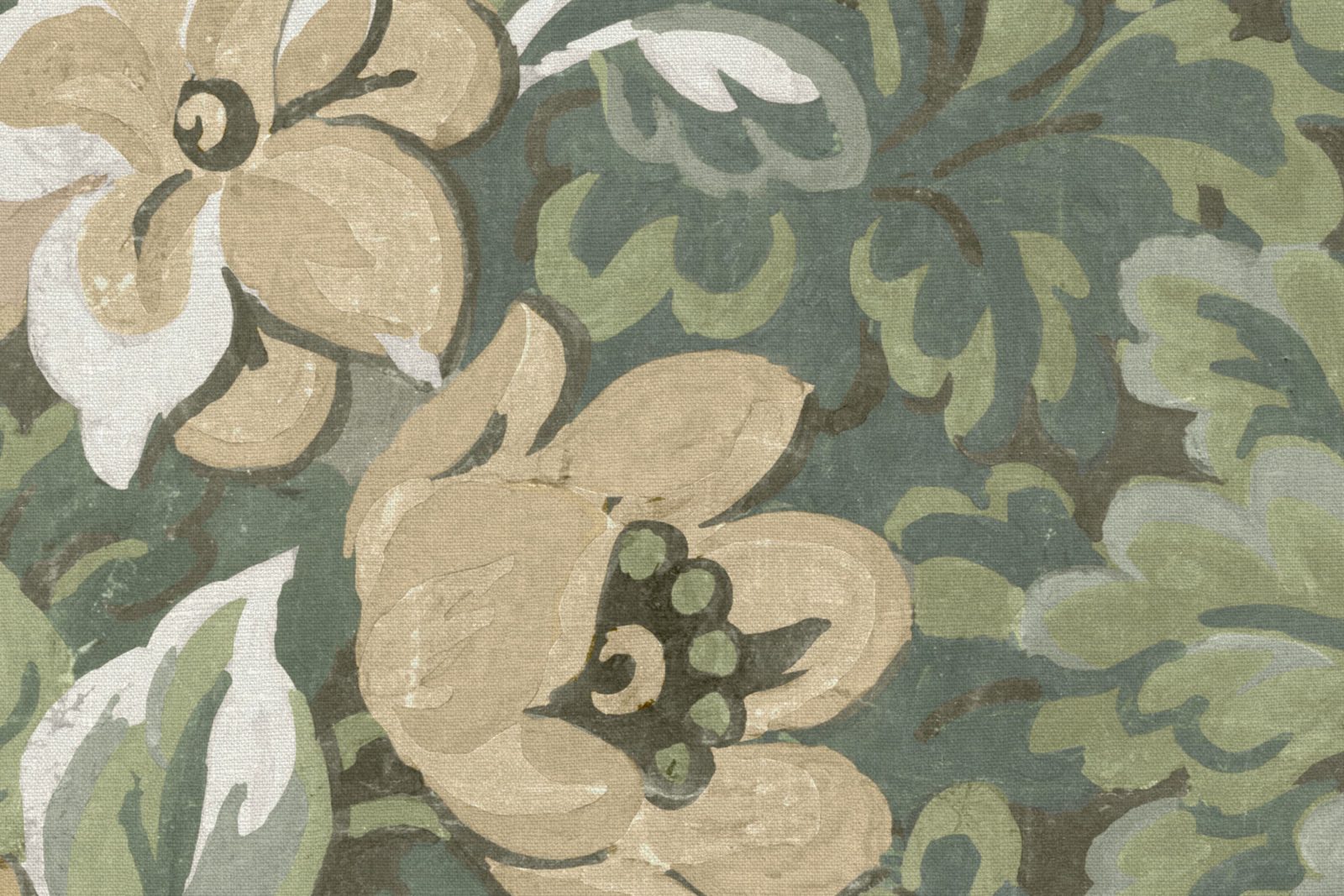 Botanical Manor, Peach, Rebel Walls 4