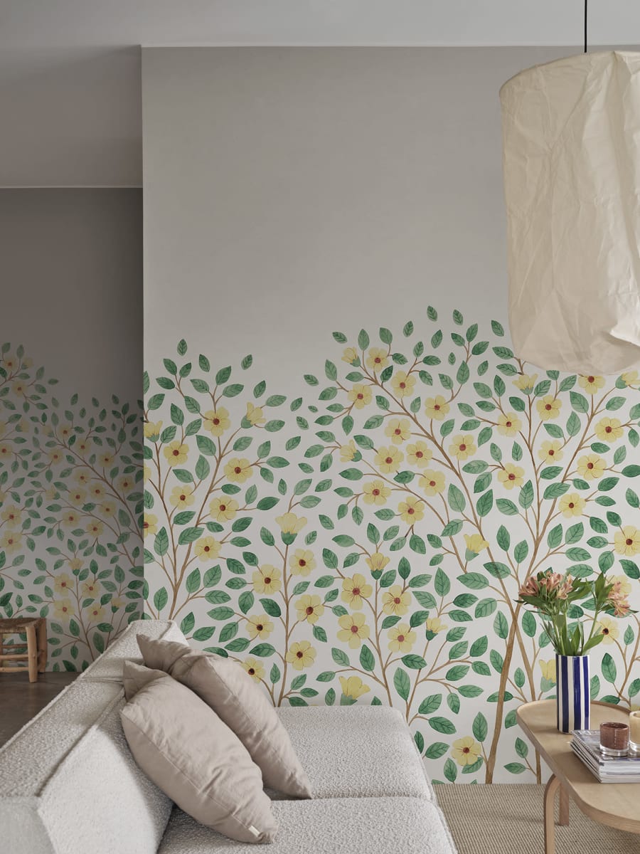 Blossom Tree, Yellow, Rebel Walls 3