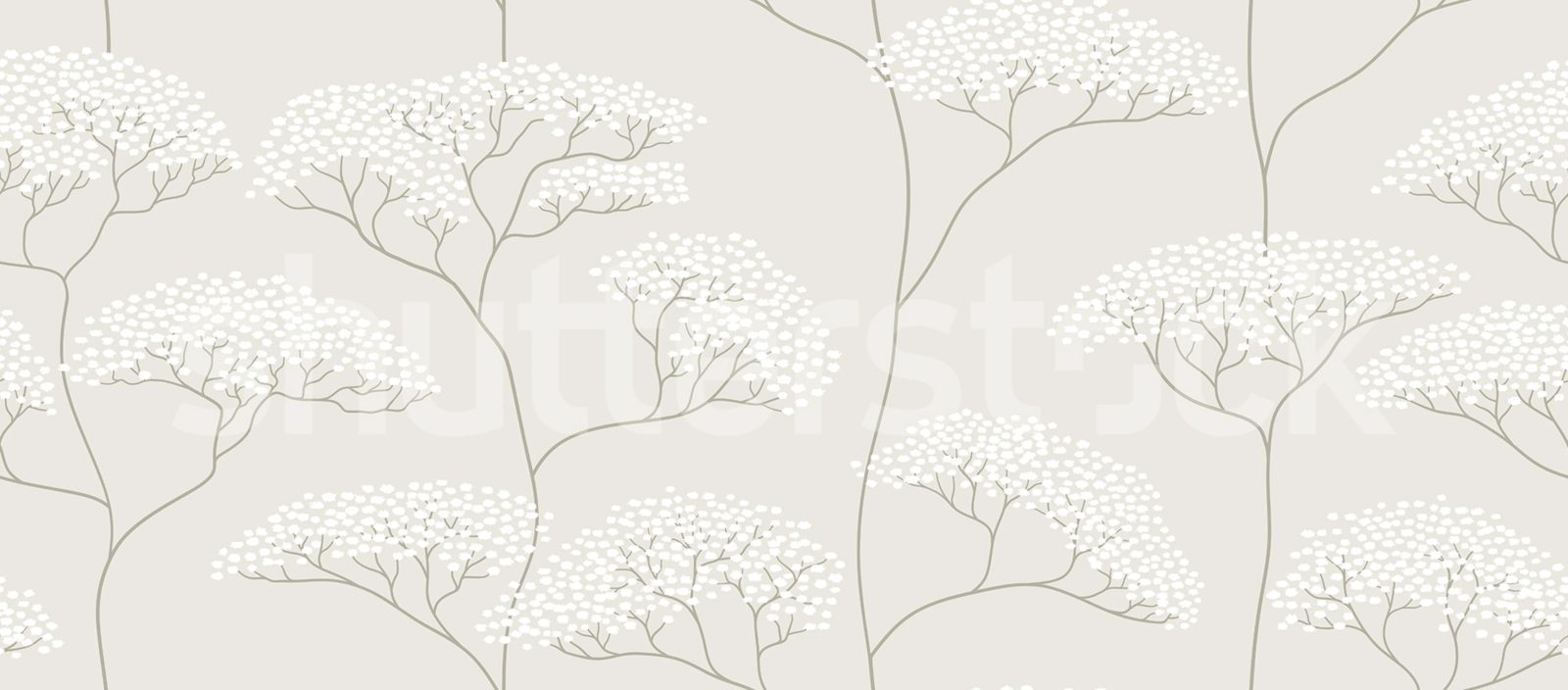 Cow Parsley, Gray, Rebel Walls