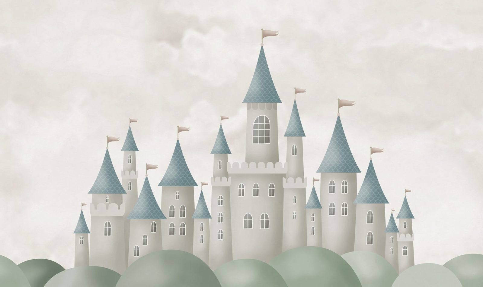 Dreamy Castle, Beige, Rebel Walls