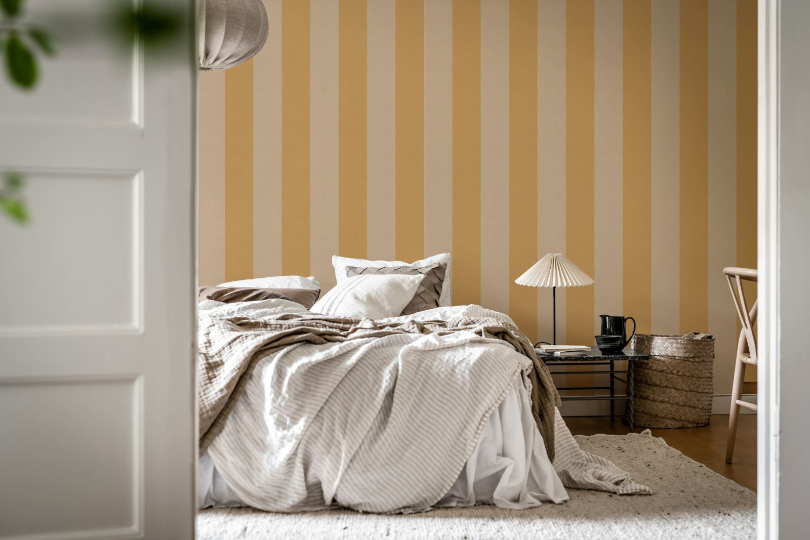 Bold Stripes, Yellow, Rebel Walls 3