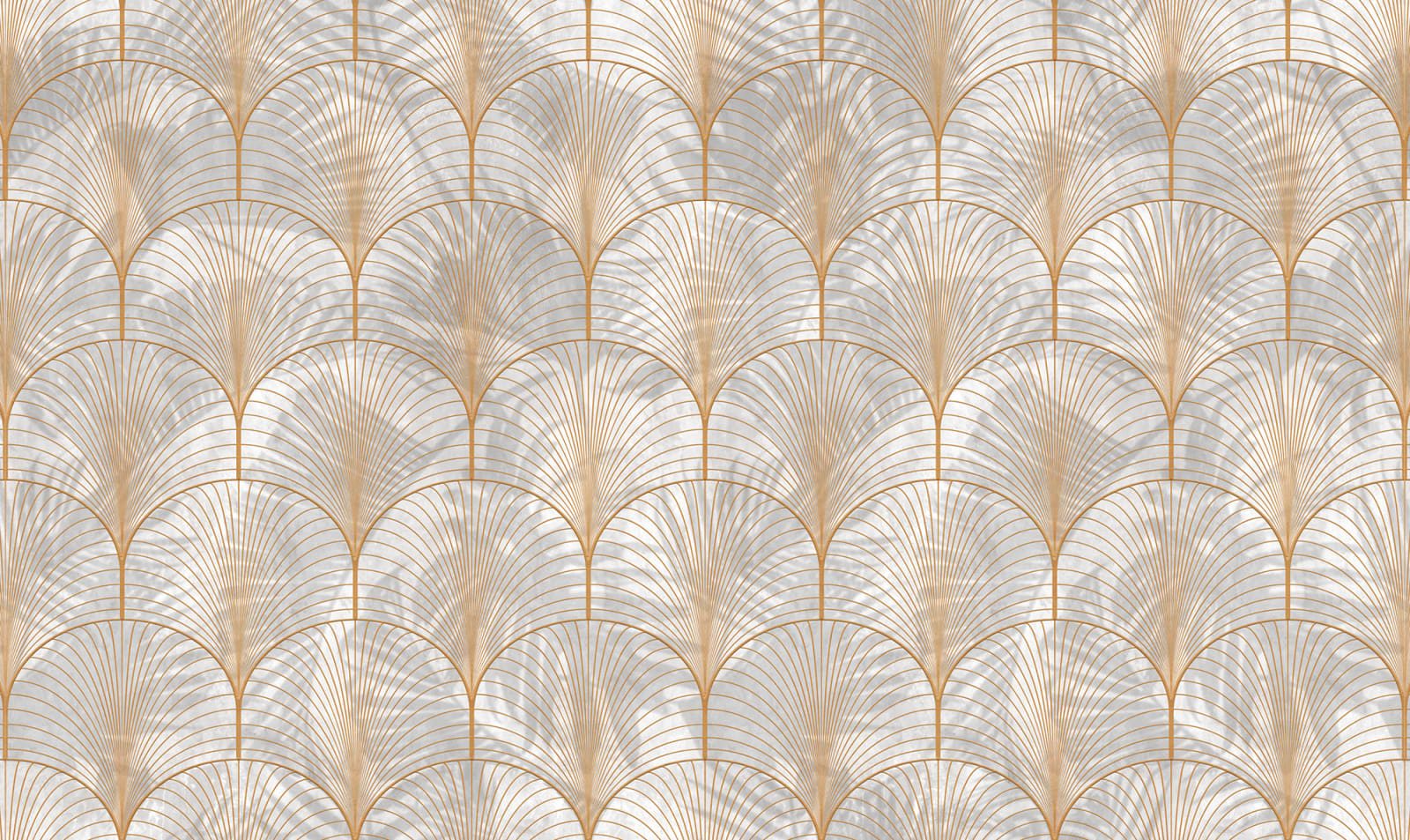 Art Deco Palms, Gold, Rebel Walls, 5 mp / rola