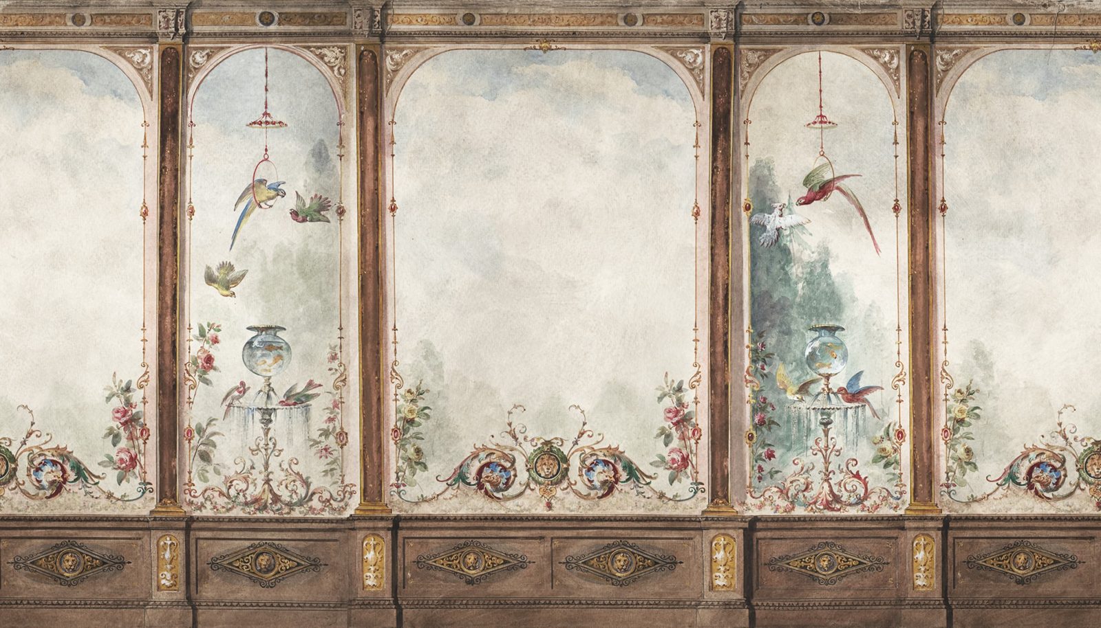 Poetic Panels, Vintage, Rebel Walls