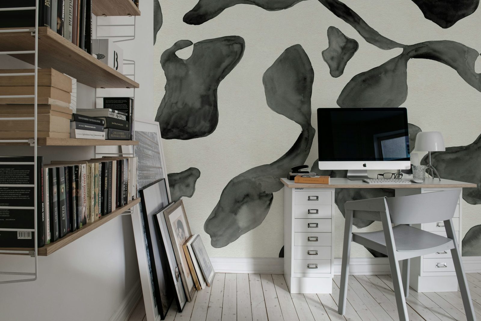 Abstract Motifs, Black & White, Rebel Walls 3