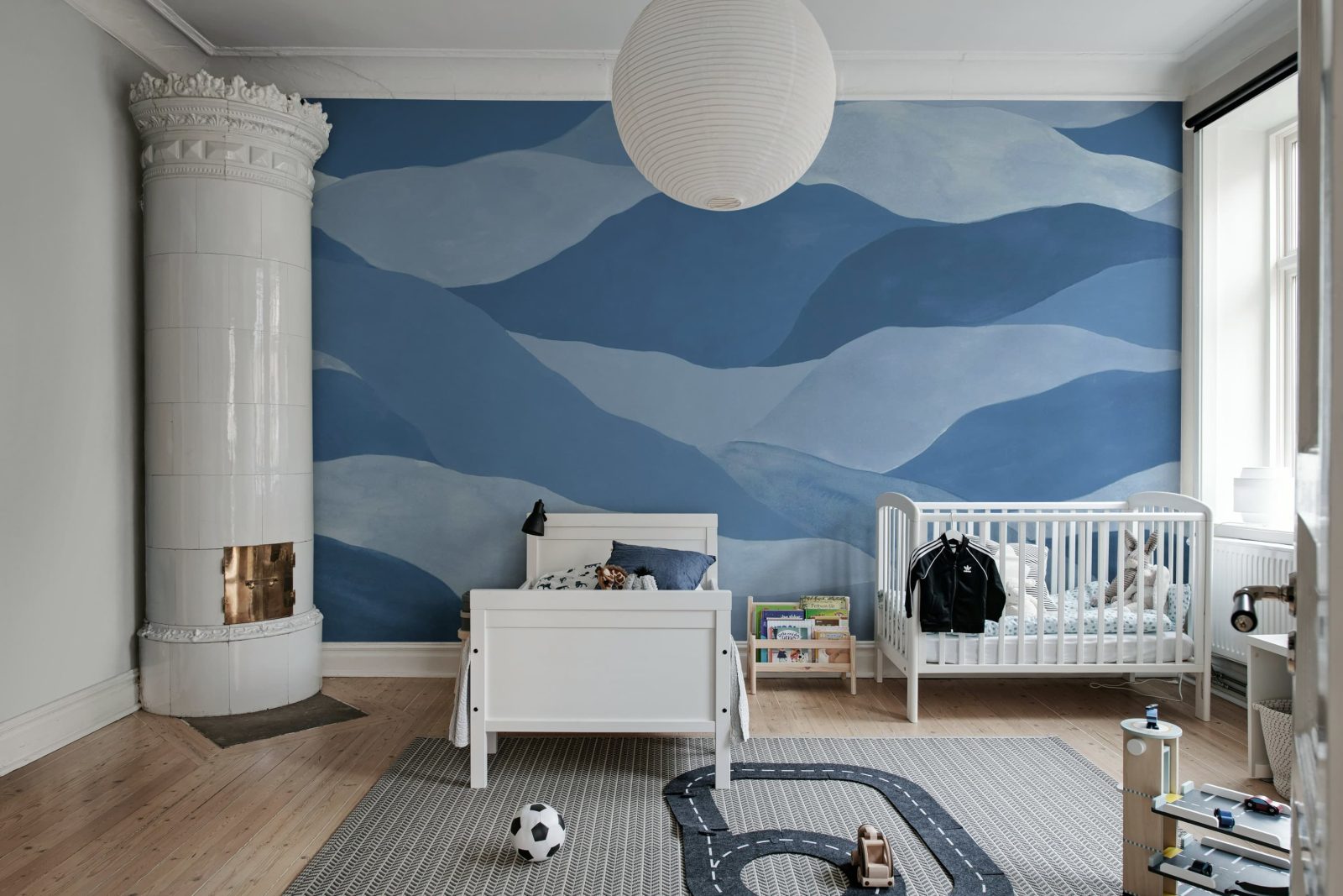 Misty Peaks, Blue, Rebel Walls 3