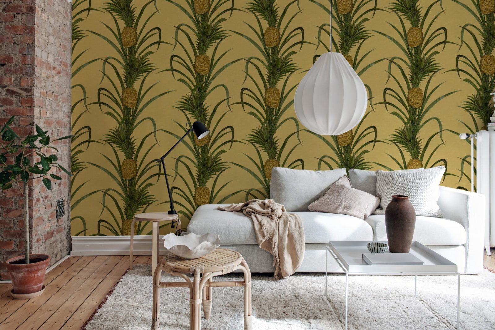 Pineapple, Sunshine, Rebel Walls 3