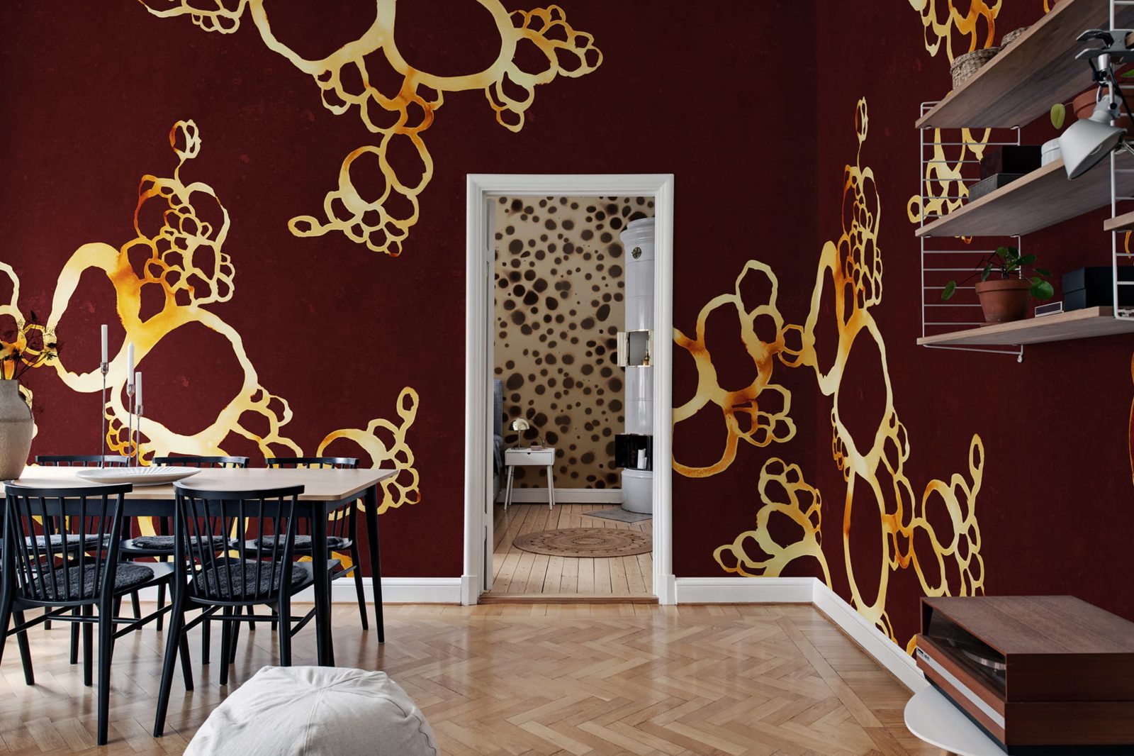 Lightning Clownfish, Gold, Rebel Walls 3